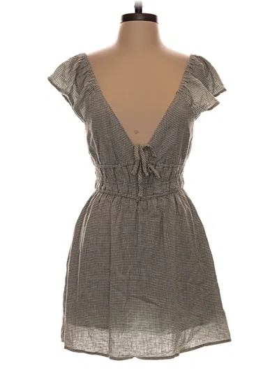 Pre-owned Hollister Romper In Gray