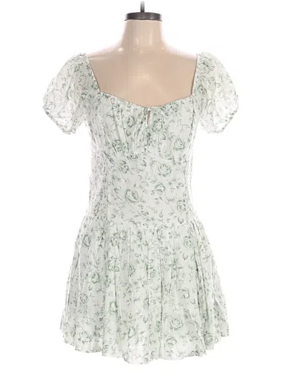 Pre-owned Hollister Romper In Green