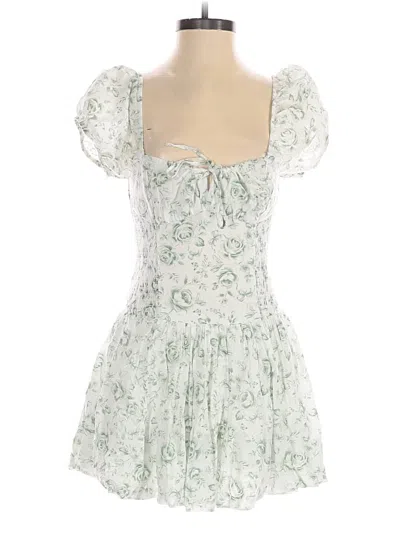 Pre-owned Hollister Romper In Green