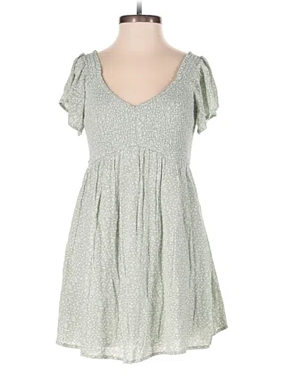 Pre-owned Hollister Romper In Green