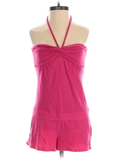 Pre-owned Hollister Romper In Pink