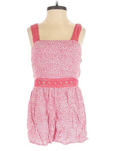 Pre-owned Hollister Romper In Pink