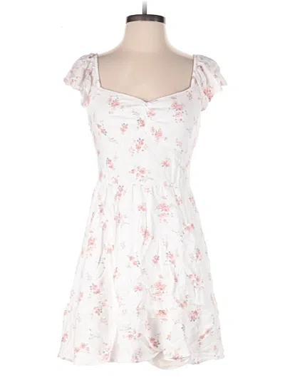 Pre-owned Hollister Romper In White