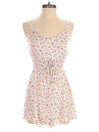 Pre-owned Hollister Romper In White