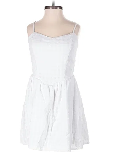 Pre-owned Hollister Romper In White