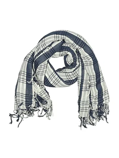 Pre-owned Hollister Scarf In Blue
