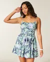 Hollister Shimmer Smocked Mini Dress