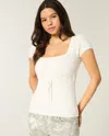 Hollister Short-sleeve Square Neck Sweater