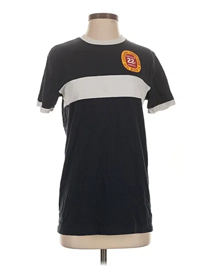 Pre-owned Hollister Short Sleeve T-shirt In Gray