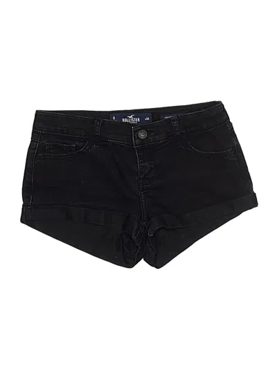 Pre-owned Hollister Shorts In Black