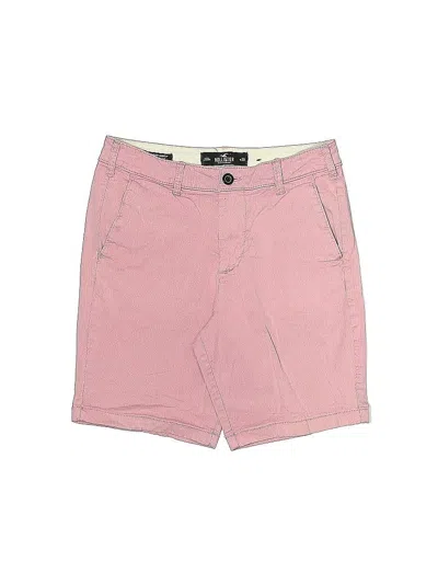 Pre-owned Hollister Shorts In Pink