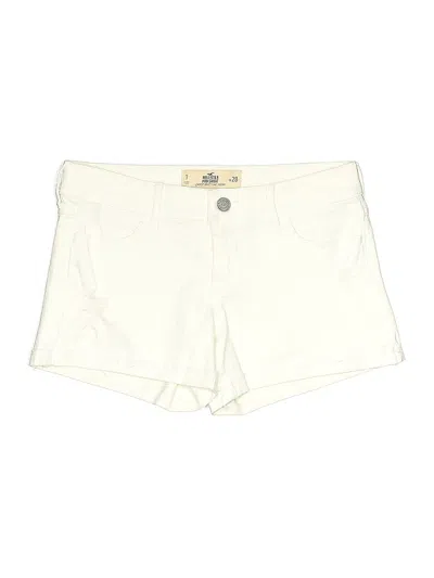 Pre-owned Hollister Shorts In White