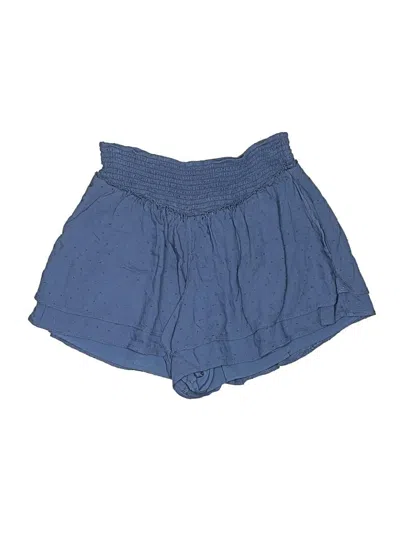 Pre-owned Hollister Skort In Blue