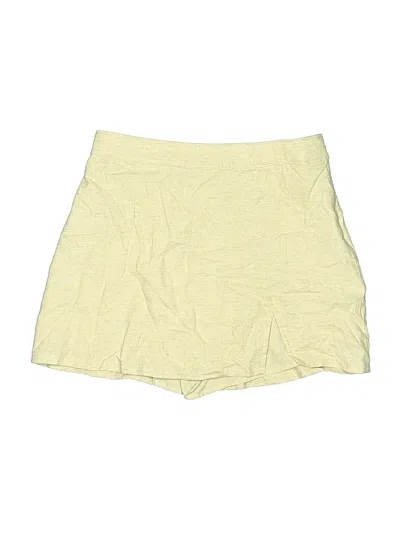 Pre-owned Hollister Skort In Yellow