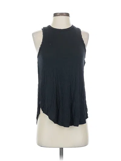 Pre-owned Hollister Sleeveless T-shirt In Black
