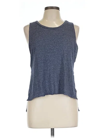 Pre-owned Hollister Sleeveless T-shirt In Gray