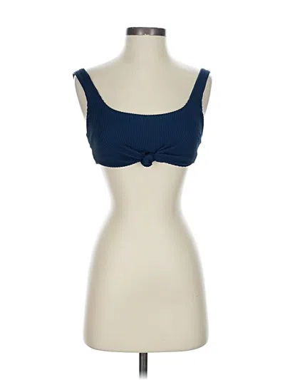 Pre-owned Hollister Sports Bra In Blue