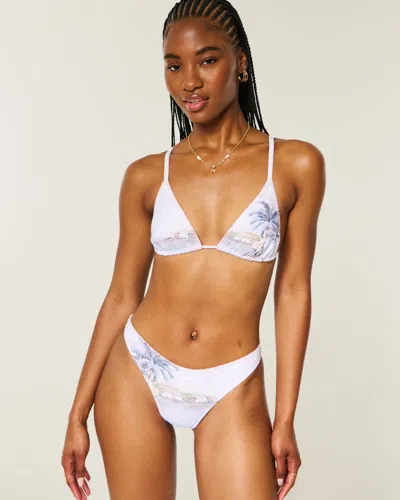 Hollister Stitched High-leg Cheekiest Bikini Bottom In Multi