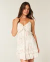 Hollister Studded Ruffle Mini Dress