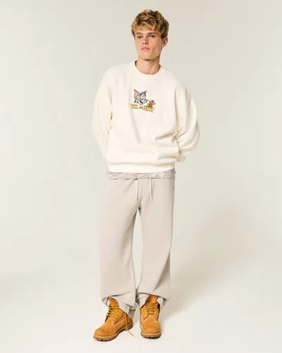 Hollister Super Baggy Sweatpants In Neutral