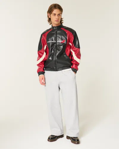 Hollister Super Baggy Sweatpants In Gray