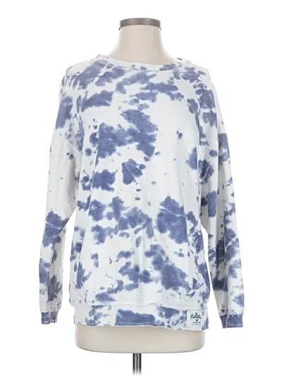 Pre-owned Hollister Sweatshirt In Blue