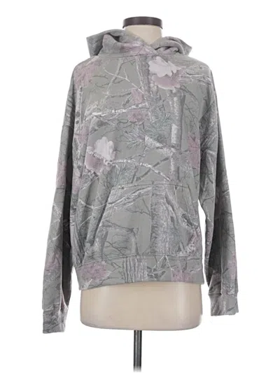 Pre-owned Hollister Sweatshirt In Gray