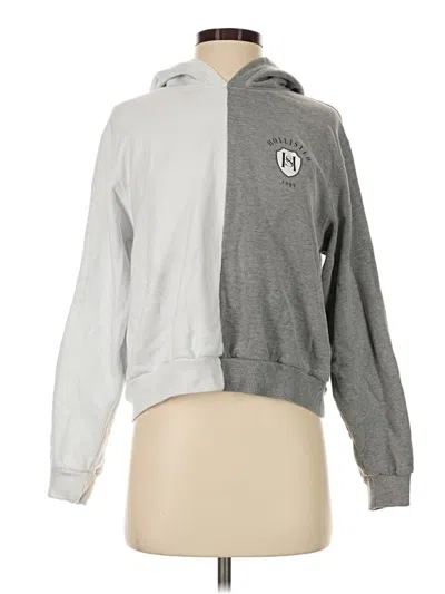 Pre-owned Hollister Sweatshirt In Gray