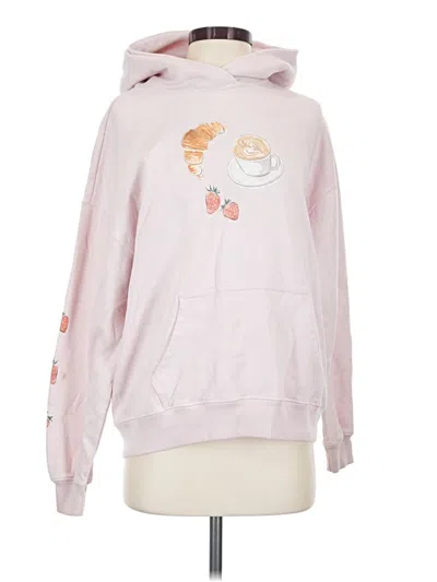 Pre-owned Hollister Sweatshirt In Pink