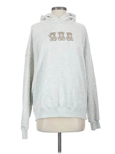 Pre-owned Hollister Sweatshirt In Silver