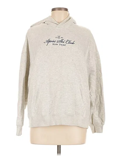 Pre-owned Hollister Sweatshirt In Silver