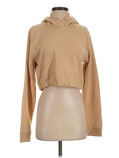 Pre-owned Hollister Sweatshirt In Tan