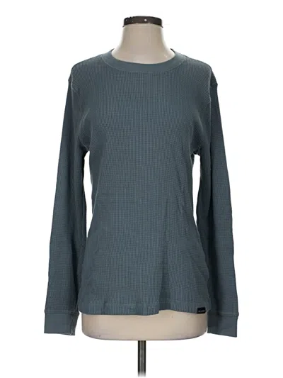 Pre-owned Hollister Sweatshirt In Teal