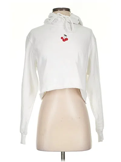 Pre-owned Hollister Sweatshirt In White