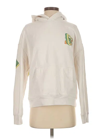 Pre-owned Hollister Sweatshirt In White