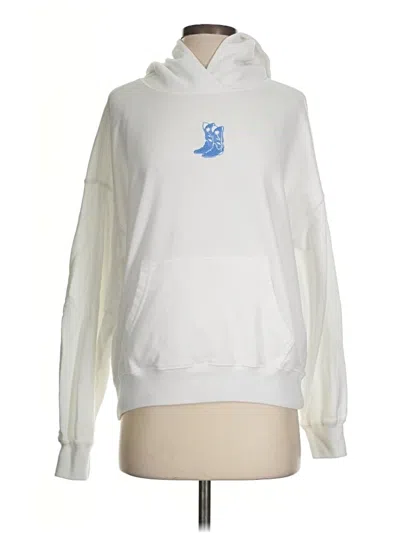 Pre-owned Hollister Sweatshirt In White