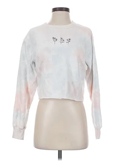 Pre-owned Hollister Sweatshirt In White