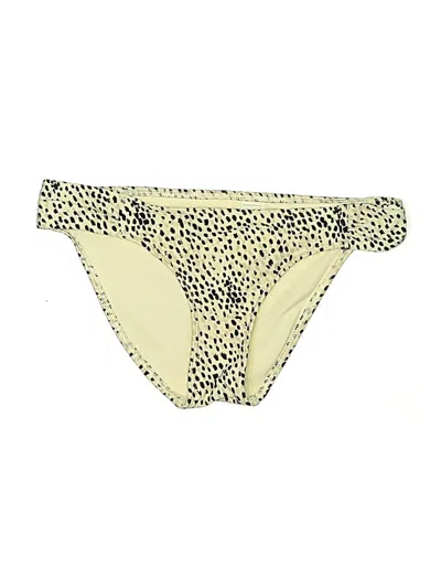 Pre-owned Hollister Swimsuit Bottoms In Gold