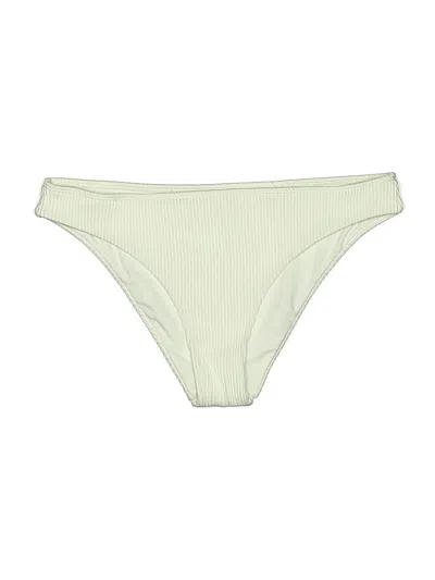 Pre-owned Hollister Swimsuit Bottoms In Green