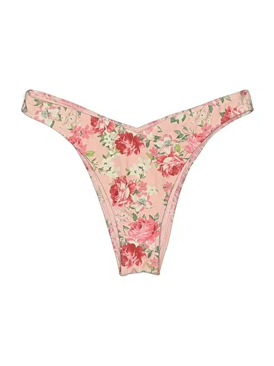 Pre-owned Hollister Swimsuit Bottoms In Pink
