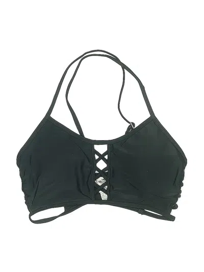 Pre-owned Hollister Swimsuit Top Black Swimwear