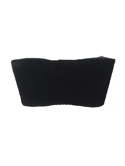 Pre-owned Hollister Swimsuit Top Black Swimwear