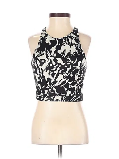 Pre-owned Hollister Tank Top Black Halter Neckline Tops