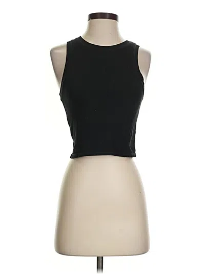 Pre-owned Hollister Tank Top Black Halter Neckline Tops