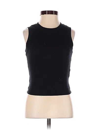 Pre-owned Hollister Tank Top Black Halter Neckline Tops