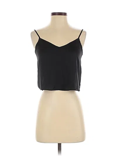 Pre-owned Hollister Tank Top Black Strapless Neckline Tops