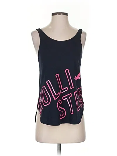 Pre-owned Hollister Tank Top Black Strapless Neckline Tops