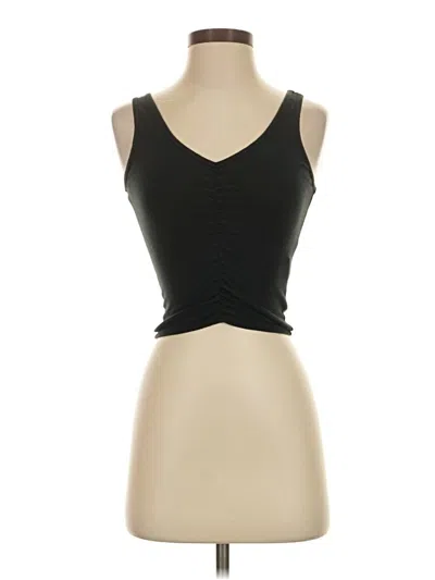 Pre-owned Hollister Tank Top Black Strapless Neckline Tops