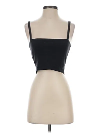 Pre-owned Hollister Tank Top Black Strapless Neckline Tops