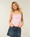 Hollister Taylor Reversible Tube Top In Pink